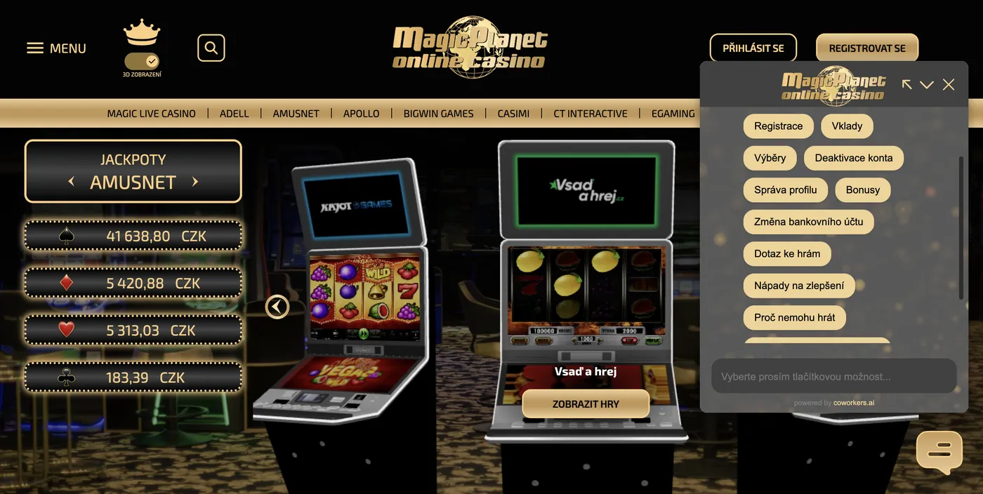 Výhody a nevýhody nových českých online kasin